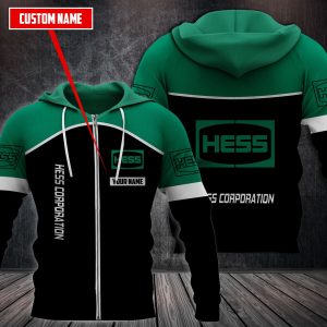 Personalized Hess Corporation 3D Fleece Hoodie