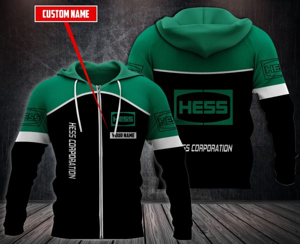 Personalized Hess Corporation 3D Fleece Hoodie