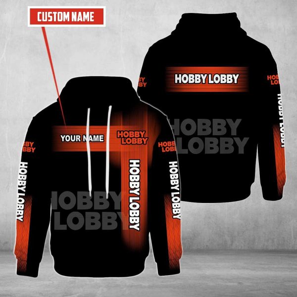 Personalized Hobby Lobby Black Custom All Over Print 3D Hoodie