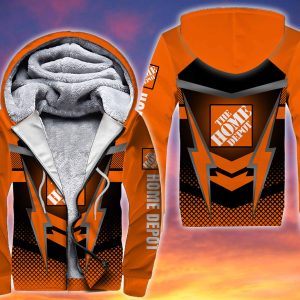 Personalized Home Depot 3D Fleece Hoodie