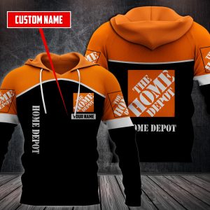 Personalized Home Depot Custom 3D Fleece Hoodie