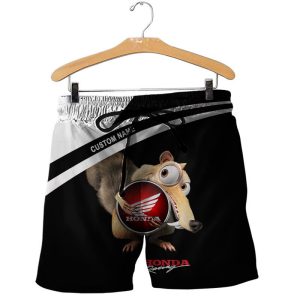 Personalized Honda Racing Scrat Ice Age Custom 3D Shirt