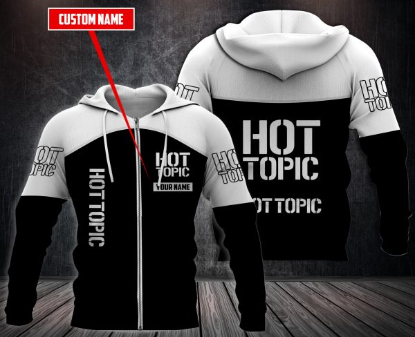 Personalized Hot Topic 3D Fleece Hoodie