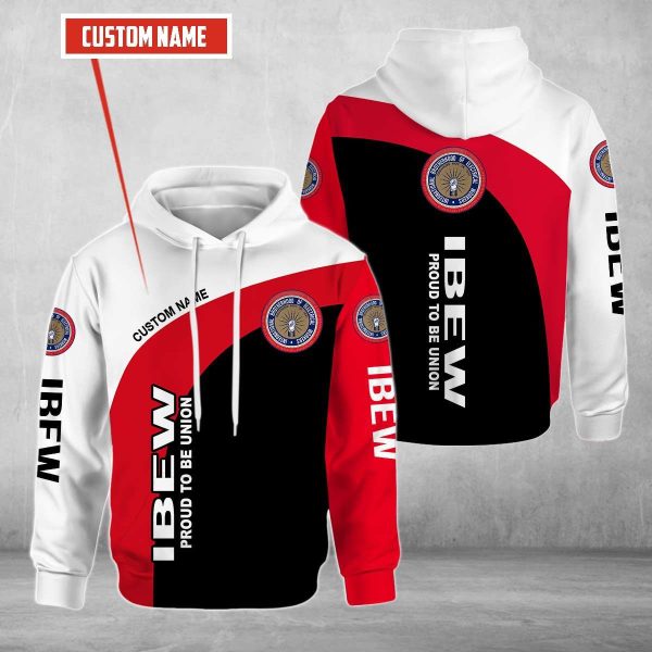 Personalized Ibew Custom All Over Print 3D Hoodie