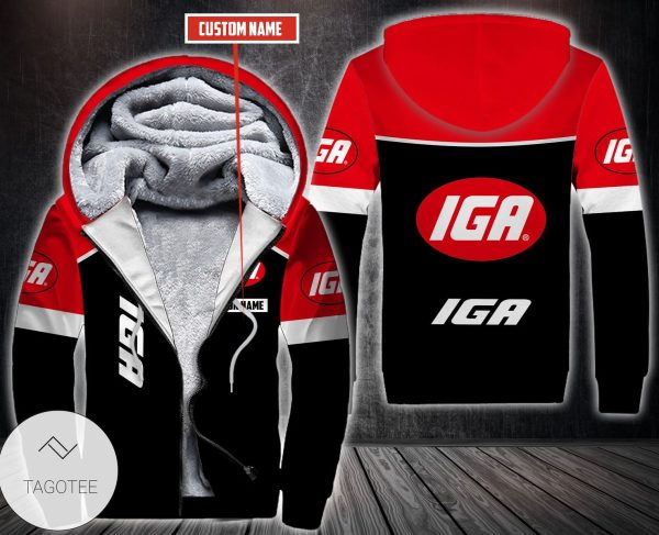 Personalized Iga Fleece Hoodie