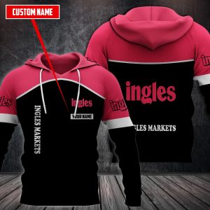 Personalized Ingles Markets 3D Fleece Hoodie