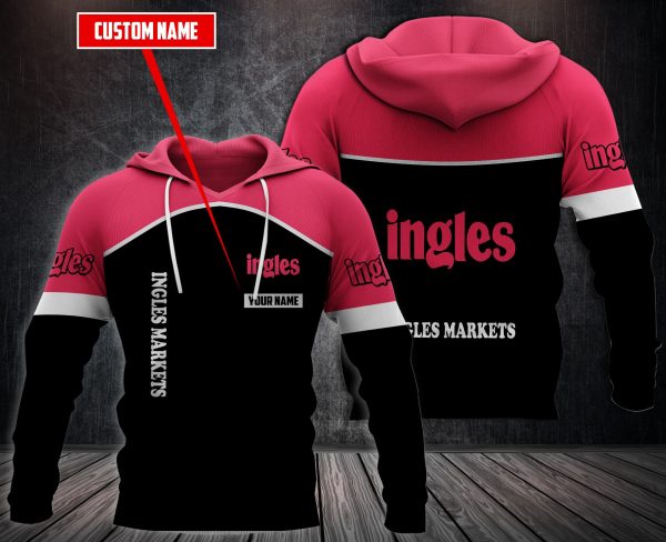 Personalized Ingles Markets 3D Fleece Hoodie