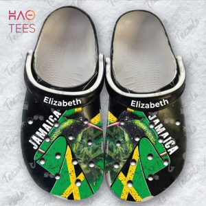 Personalized Jamaica Flag Jamaica Pride Crocs Shoes