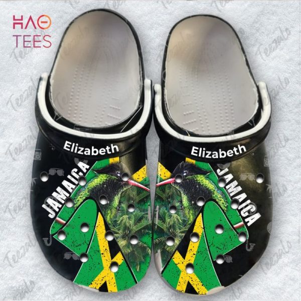 Personalized Jamaica Flag Jamaica Pride Crocs Shoes