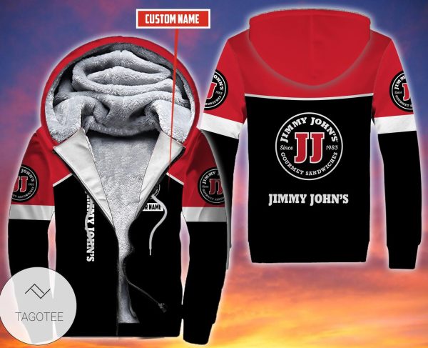 Personalized Jimmy John’S Fleece Hoodie