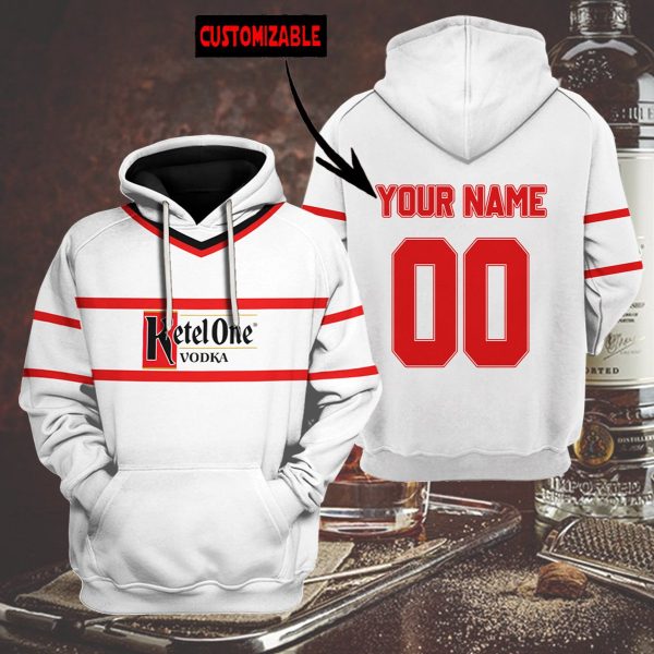 Personalized Ketel One Vodka Custom 3D Hoodie