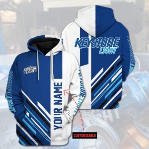 Personalized Keystone Light Custom 3D Hoodie