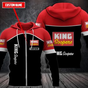 Personalized King Soopers 3D Fleece Hoodie