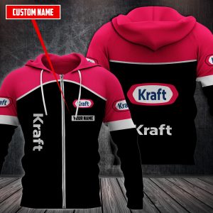 Personalized Kraft Foods 3D Fleece Hoodie