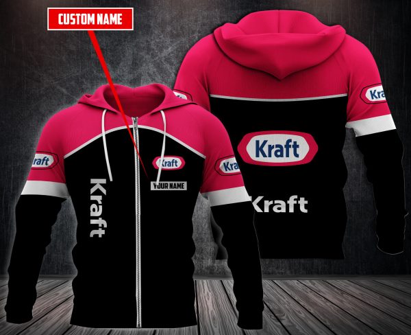 Personalized Kraft Foods 3D Fleece Hoodie