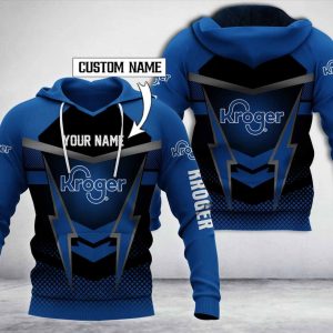 Personalized Kroger 3D Fleece Hoodie