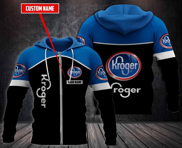 Personalized Kroger 3D Fleece Hoodie