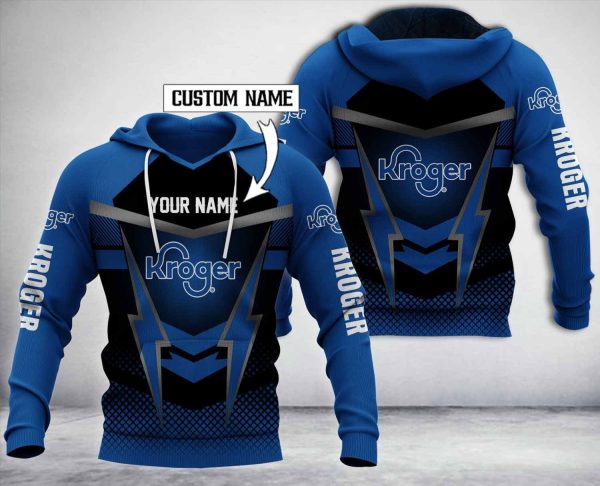 Personalized Kroger 3D Fleece Hoodie