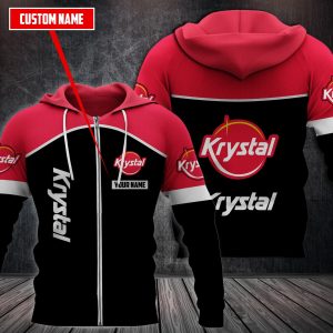 Personalized Krystal 3D Fleece Hoodie