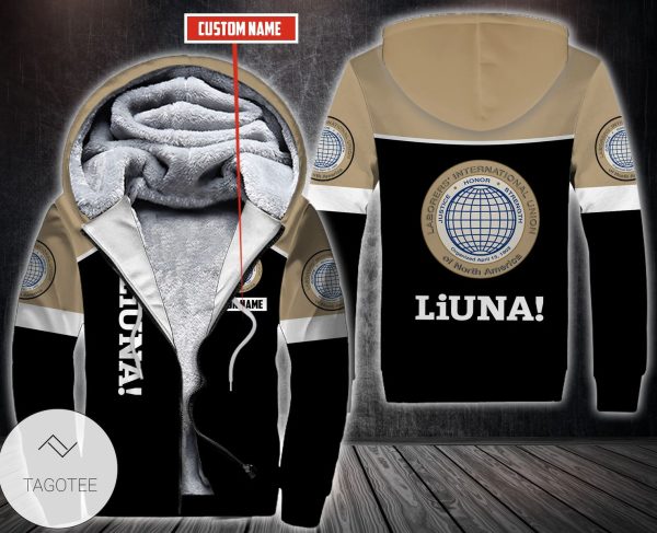 Personalized Liuna Fleece Hoodie