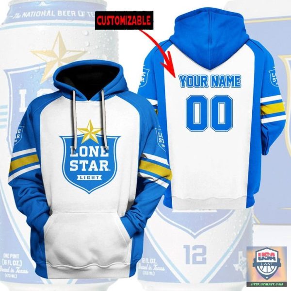 Personalized Lone Star Light 3D All Over Print Hoodie