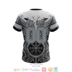 Personalized Los Angeles Kings Nhl Norse Viking Symbols Custom 3D Shirt