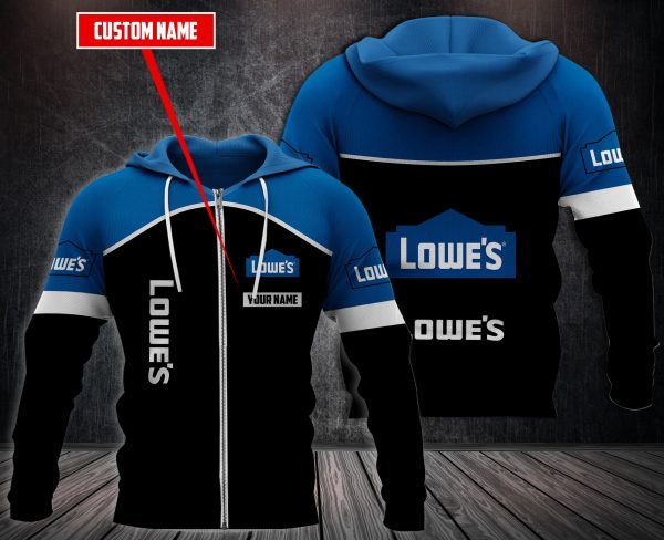 Personalized Lowe’S 3D Fleece Hoodie