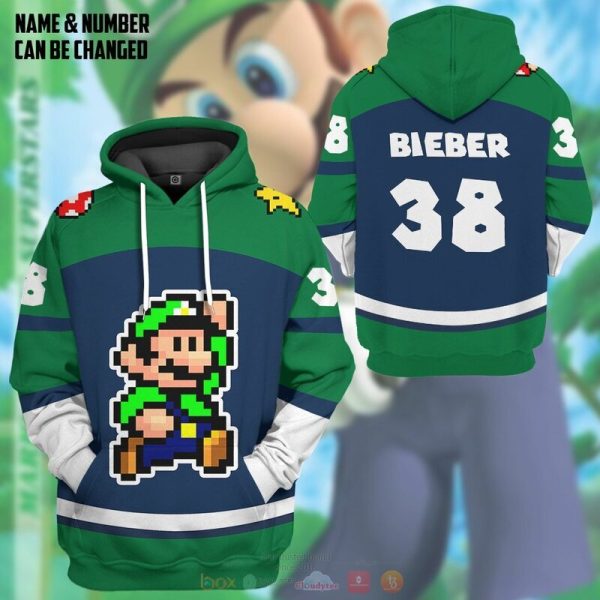 Personalized Luigi Sports Ver 2 3D Shirt