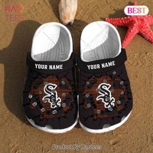 Personalized MLB Chicago White Sox Broken Wall Crocs