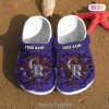 Personalized MLB Colorado Rockies Broken Wall Crocs