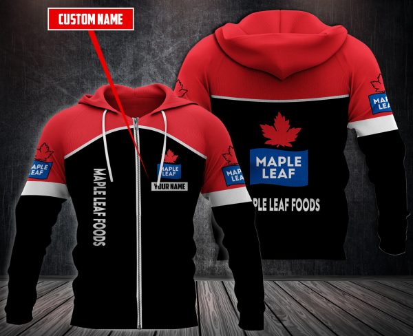 Personalized Maple Leaf Foods 3D Hoodie