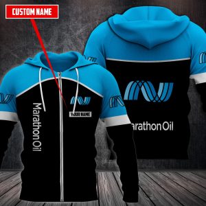 Personalized Marathon Oil 3D Hoodie