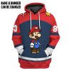 Personalized Mario Custom 3D Shirt