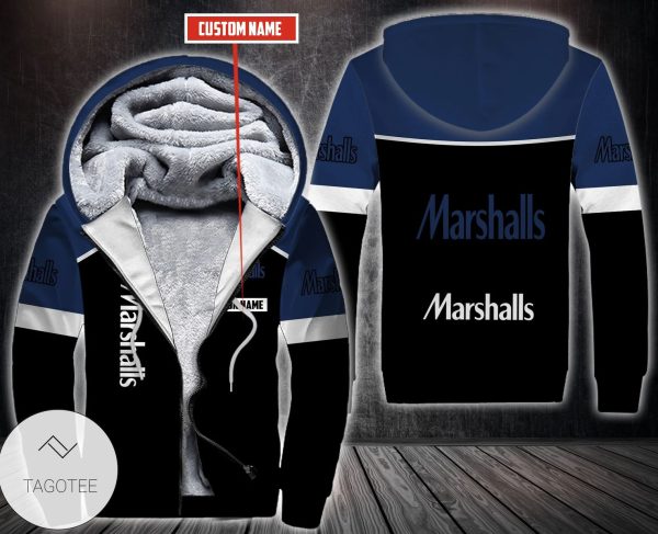 Personalized Marshalls Fleece Hoodie