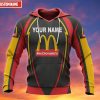 Personalized Mcdonald’S Grey Red Custom All Over Print 3D Hoodie