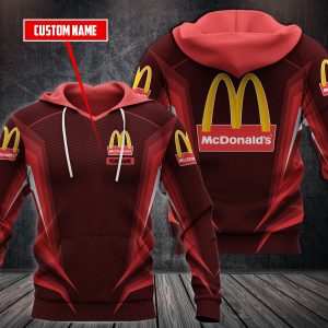 Personalized Mcdonald’S Red Custom All Over Print 3D Hoodie