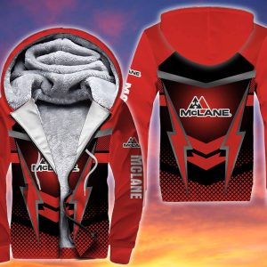 Personalized Mclane 3D Fleece Hoodie