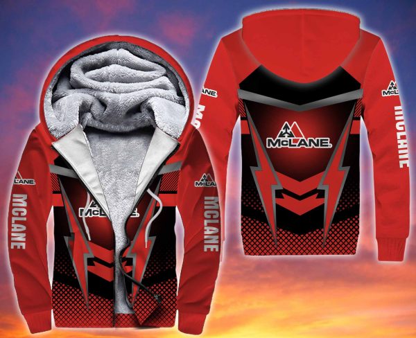 Personalized Mclane 3D Fleece Hoodie