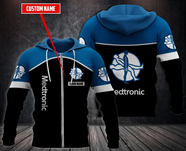 Personalized Medtronic 3D Fleece Hoodie