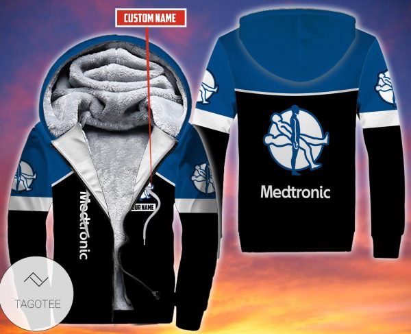 Personalized Medtronic Fleece Hoodie