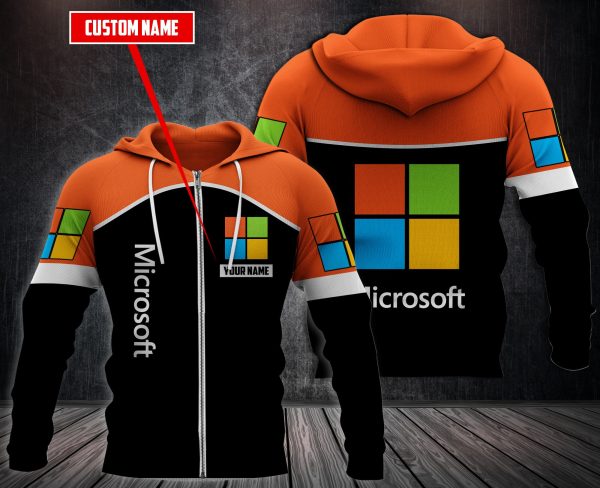 Personalized Microsoft 3D Hoodie