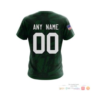 Personalized Minnesota Wild With American Flag 3D Shirt