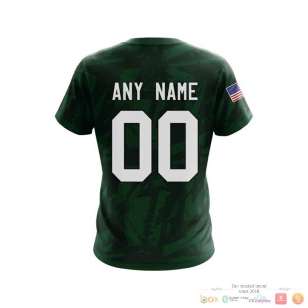 Personalized Minnesota Wild With American Flag 3D Shirt