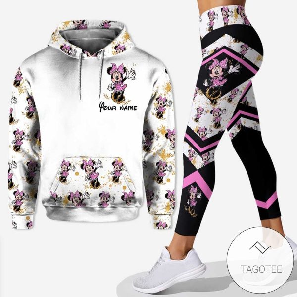 Personalized Minnie Mouse Never Too Old For Magic Hoodie And Leggings