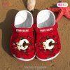 Personalized NHL Calgary Flames Broken Wall Crocs