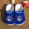 Personalized NHL New York Rangers Broken Wall Crocs