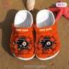 Personalized NHL Philadelphia Flyers Broken Wall Crocs