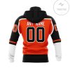 Personalized Name And Number Philadelphia Flyers With 55 Years Anniversary Mask Hoodie