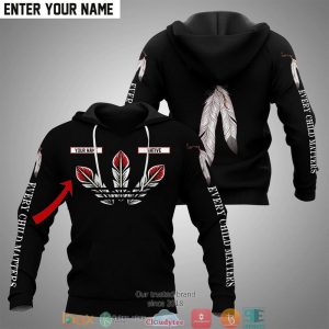 Personalized Name Every Child Matters Native 3D Hoodie