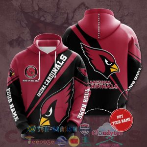 Personalized Name Nfl Arizona Cardinals Hoodie 3D